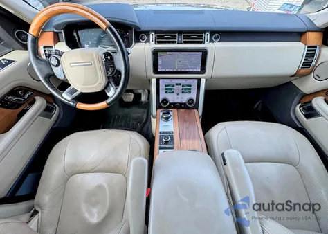 2019 Land Rover Range Rover Hse из США, поврежденный, VIN SALGS2SV7KA539380